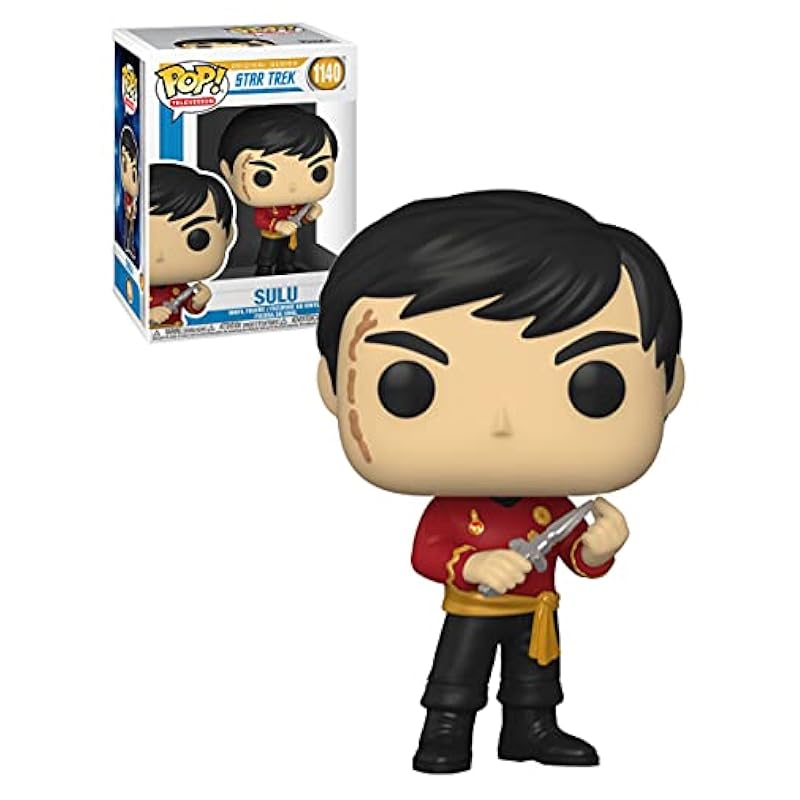 Funko Bobbleheads Funko Pop! Star Trek: The Original Series - Mirror Mirror Sulu Vinyl Figure (Includes Compatible Pop Box Protector Case)