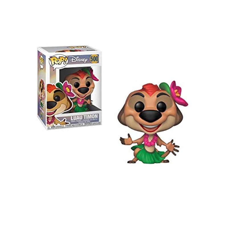 Action Figures Funko Funko Pop! Disney: Lion King - Luau Timon Toy, Multi