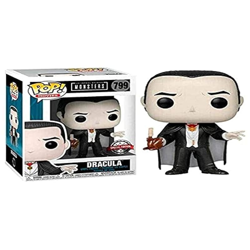 Action Figures Funko Funko 41383 Monsters Dracula POP Vinyl Figure, Multicolour