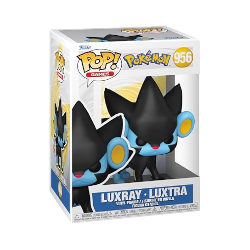 Funko Pop! Games: Pokemon - Luxray - Collectable Vinyl Figure - Gift Idea - Official Products - Toys for Children and Adults - Video Games Fans Funko Collectible Toys