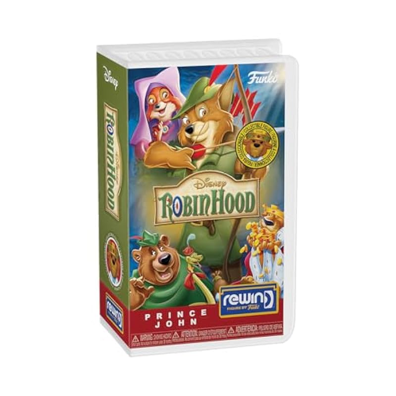 Funko Rewind: Robin Hood - Prince John with Chase (Styles May Vary) Funko Bobbleheads