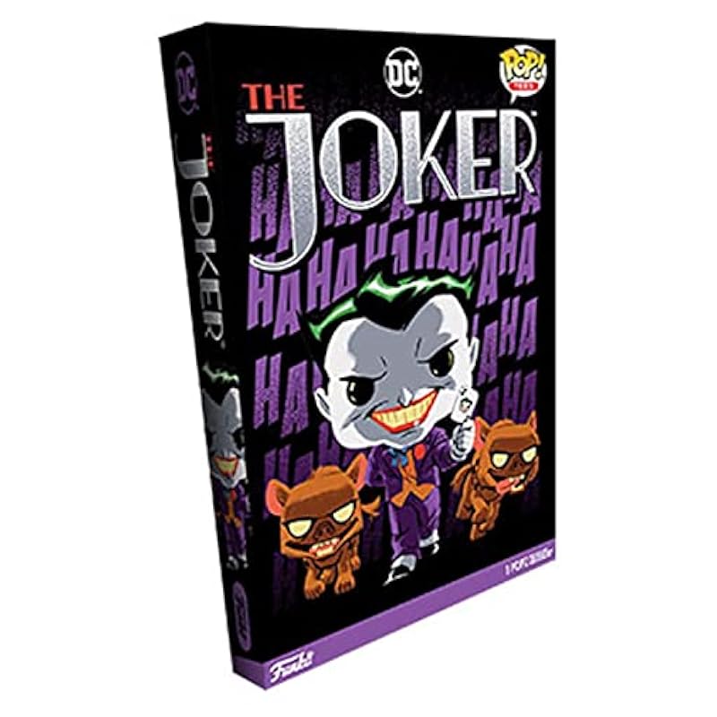 Funko Pop! Boxed Tee DC Comics Joker- 2XL MultiMulticolor Multicolor Novelty Funko