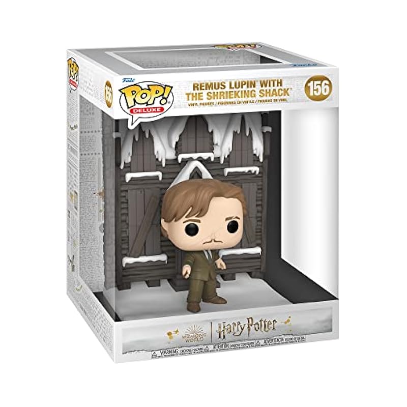Action Figures Funko Funko Pop! Deluxe: Harry Potter: Hogsmeade - Remus Lupin with The Shrieking Shack Multicolor