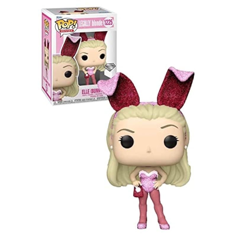 Toy Figures & Playsets Funko Funko POP! Movies: Legally Blonde Elle Woods Bunny Diamond Glitter #1225 Exclusive