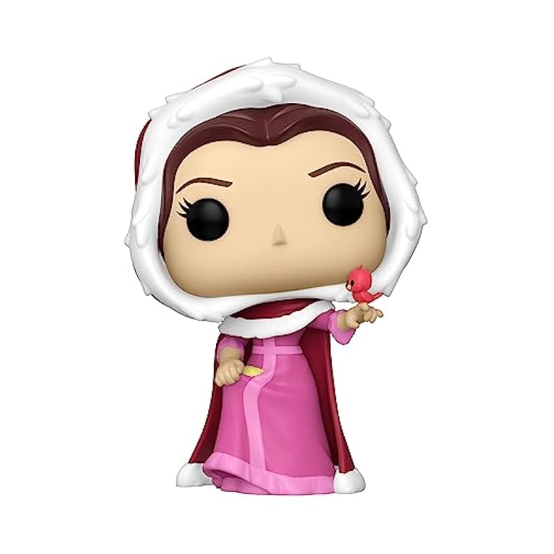 Funko Funko POP Disney: Beauty and The Beast - Winter Belle,MultiPOP- Winte,3.75 inches,57587 POP- Winte Plush Figures