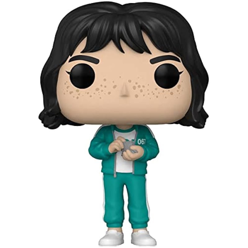 Funko Bobbleheads POP! Squid Game Player 067 - Kang SAE-byeok (Bundled with Compatible Box Protector Case)