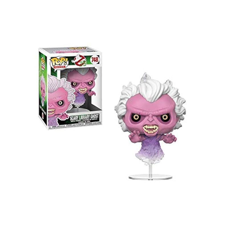 Funko Pop! Movies: Ghostbusters - Scary Library Ghost, Multi, Standard Funko Action Figures