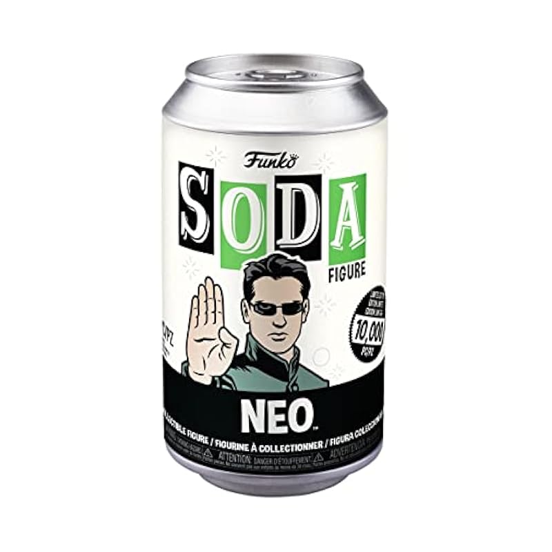 Funko POP! Soda The Matrix Neo 4.25" Vinyl Figure in a Can Action Figures Funko