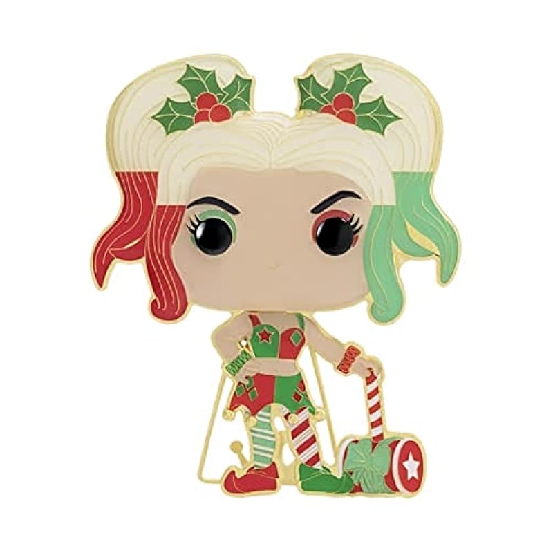 Funko Funko Pop! Pin: DC Super Heroes Holiday - Harley Quinn Novelty