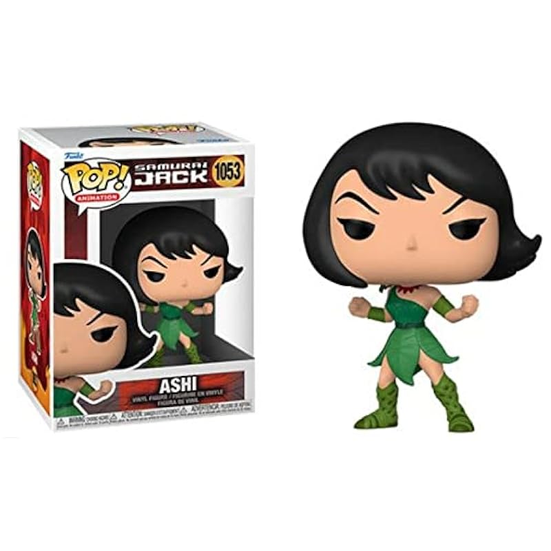 Funko Samurai Jack - Ashi Pop! Vinyl Figure (Bundled with Compatible Pop Box Protector Case) Funko Bobbleheads