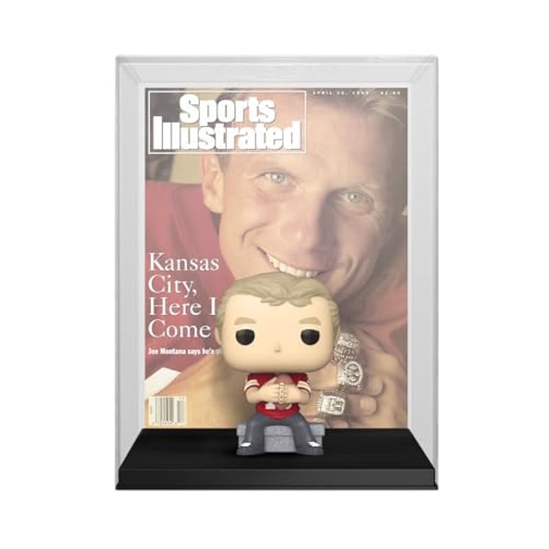 Funko Funko Pop! NFL Cover: Sports Illustrated - Joe Montana Action Figures & Toy Figurines