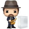 Action Figures Funko POP Parks and Rec - Duke Silver (Ron Swanson) Funko Vinyl Figure (Bundled with Compatible Box Protector Case)