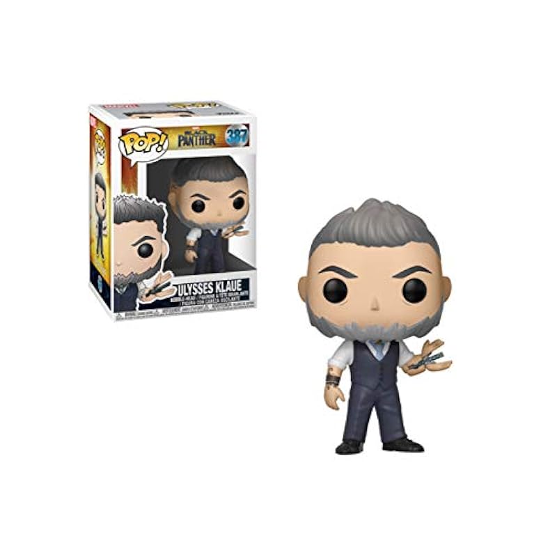 Funko Pop Marvel: Black Panther-Ulysses Klaue Collectible Figure, Multi Action Figures Funko