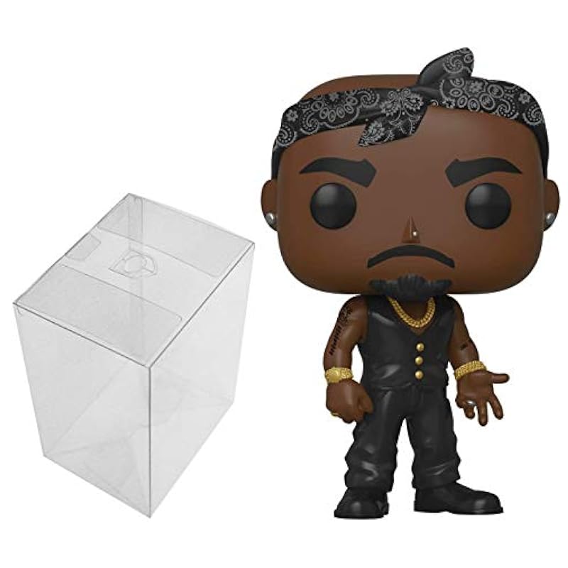 Funko Pop! Rocks Vinyl Figure (Includes Compatible Pop Box Protector Case) Action Figures Funko