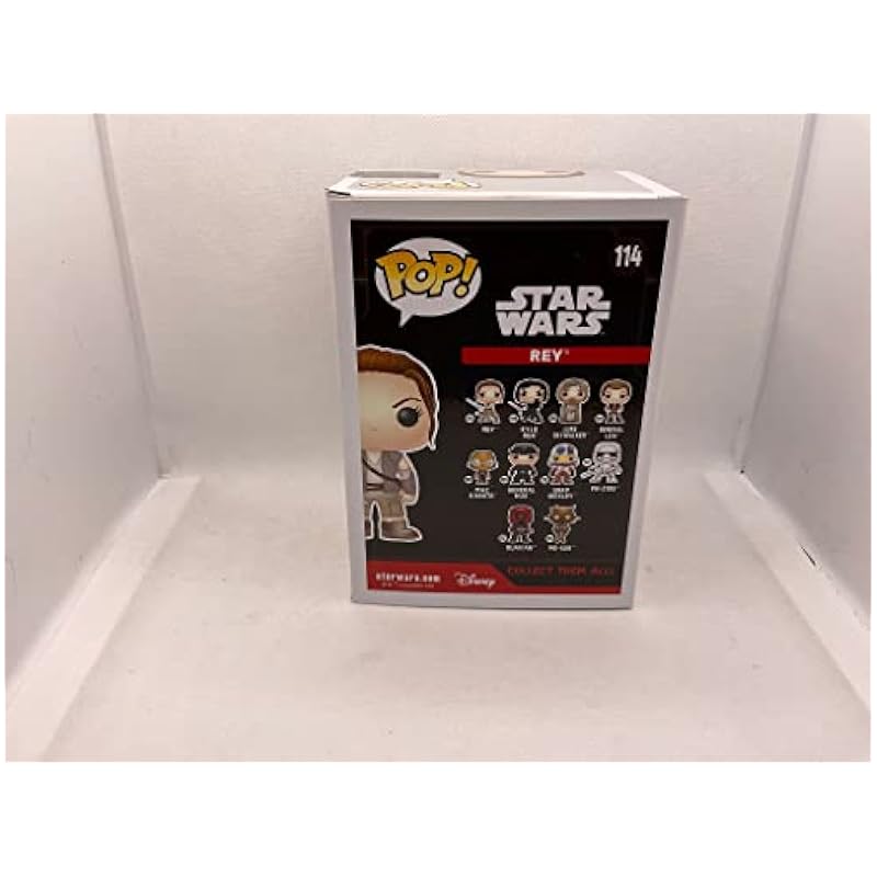 Star Wars Rey Funko Pop 114 Walgreens Exclusive Final Scene Outfit Jakku Bobbleheads Funko