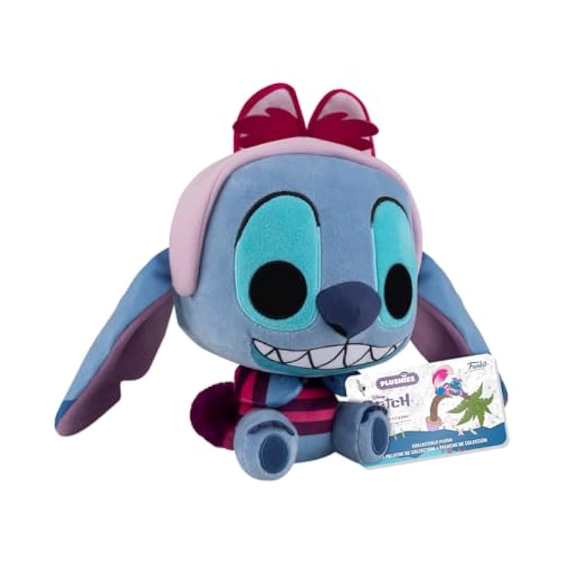 Funko Pop! Plush: Disney Stitch in Costume - Alice in Wonderland, Stitch as Cheshire Cat 7" Funko Stuffed Animals & Teddy Bears
