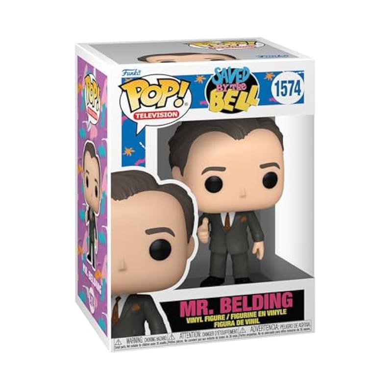 Bobbleheads Funko Funko Pop! TV: Saved by The Bell 30th Anniversary – Mr. Belding