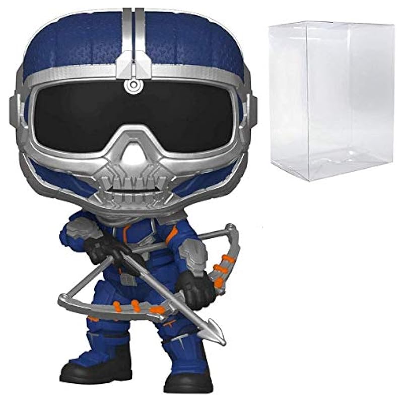 Funko Taskmaster with Bow #606 Pop Marvel: Black Widow Vinyl Figure (Bundled with EcoTEK Plastic Protector to Protect Display Box) Action Figures