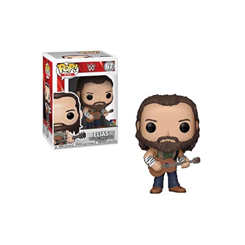 Funko POP!: WWE - Elias with Guitar Action Figures & Toy Figurines Funko