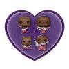 Bobbleheads Funko Funko Pocket POP! Disney The Nightmare Before Christmas Valentines Box 4 Pack - Jack Skellington - (Choc) - Keychain - Collectable Vinyl Mini Figure Novelty Keyring - Stocking Filler - Gift Idea