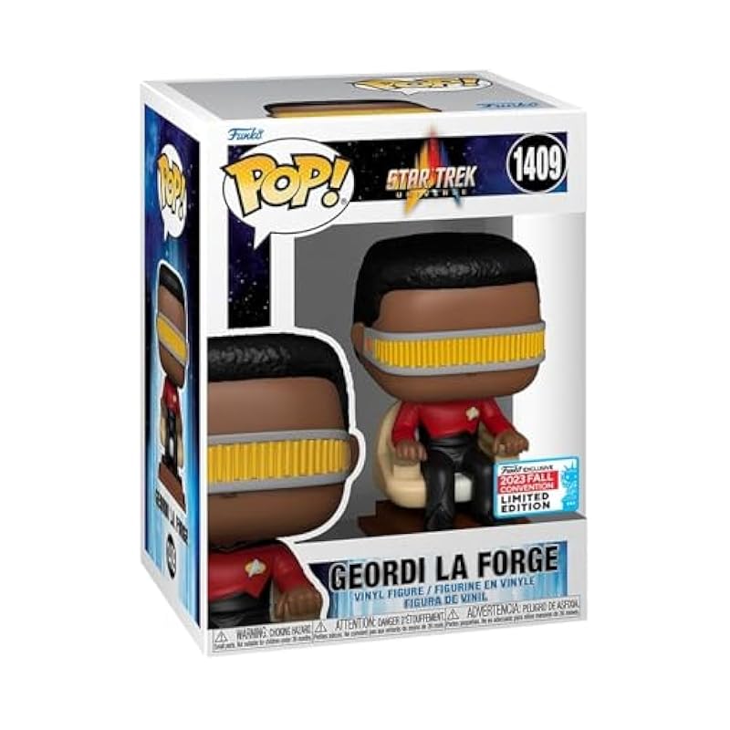 Funko Pop!: Star Trek - Geordi La Forge (NYCC 2023 Shared Exclusive) Bobbleheads