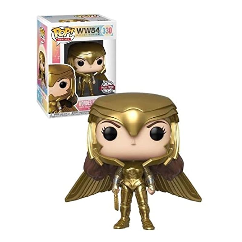 Action Figures Funko Funko Pop Heroes Wonder Woman Golden Armour Special Edition