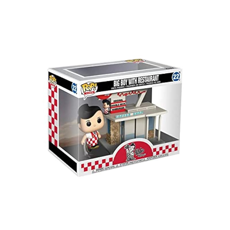 Funko Pop! Town: Bob's Big Boy Restaurant with Big Boy Action Figures Funko