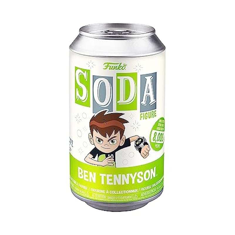 FUNKO VINYL SODA: Ben 10- Ben (Styles May Vary)(GW) (LATAM Exclusive Version) Action Figures Funko