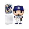 Corey Seager Los Angeles Dodgers Funko POP #65 (Includes Compatible Plastic Pop Box Protector Case) Bobbleheads Funko