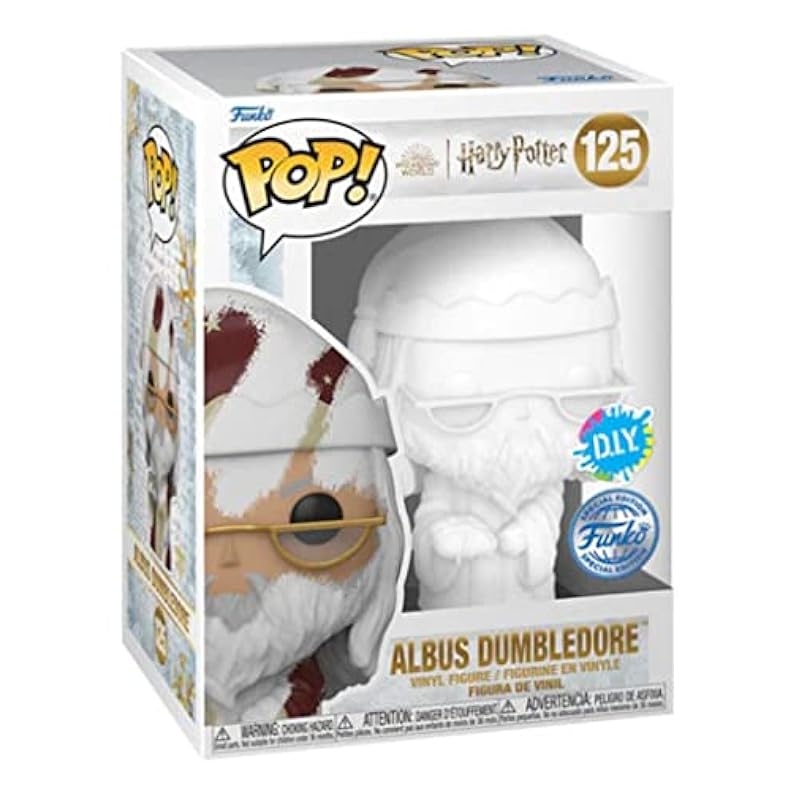 Funko Funko Harry Potter Pop! Movies Vinyl Figure Albus Dumbledore Holiday DIY Special Edition 9cm Statues