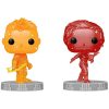 Funko Pop! Marvel Infinity Saga Artist Series - Set of 2 - Hawkeye and Black Widow - Includes Hard Protector Cases Action Figures Funko