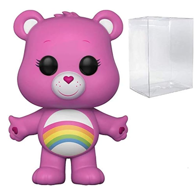 Funko Cheer Bear Care Bears - Vinyl Figure (Includes Compatible Pop Box Protector Case) Action Figures