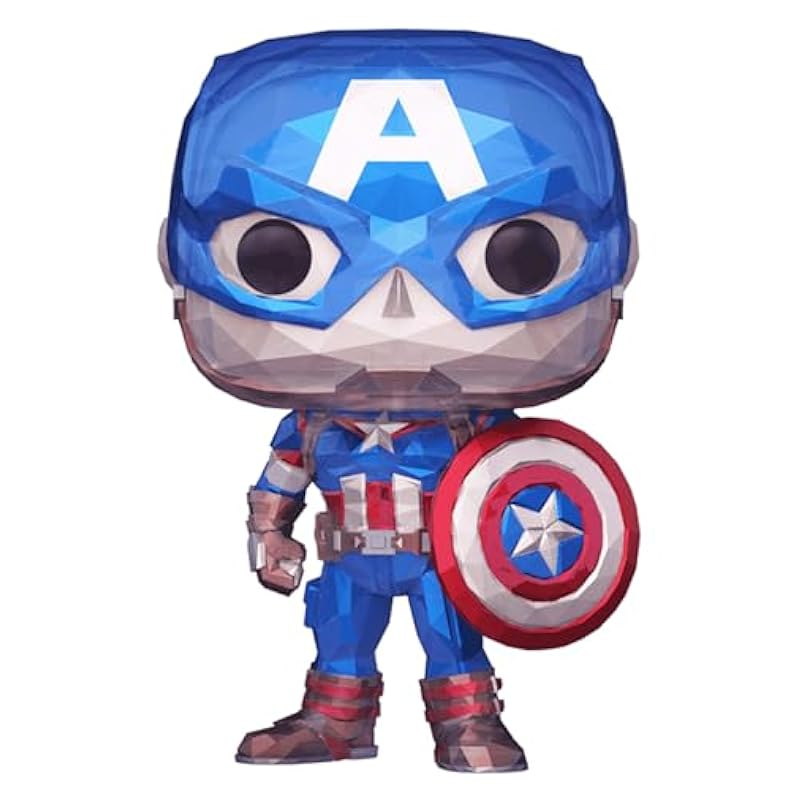 Bobbleheads Funko Funko Pop! Marvel: Captain America *Faceted Shop Exclusive