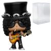 Funko Funko Guns N' Roses - Slash Pop! Rocks Vinyl Figure (Bundled with Compatible Pop Box Protector Case) Bobbleheads