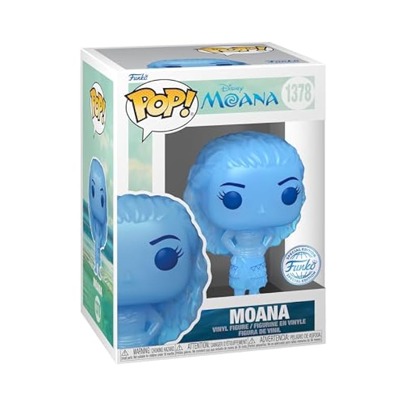 Funko Funko Moana Translucent Pop! Vinyl Figure #1378 - Entertainment Earth Exclusive Collectible Figurines