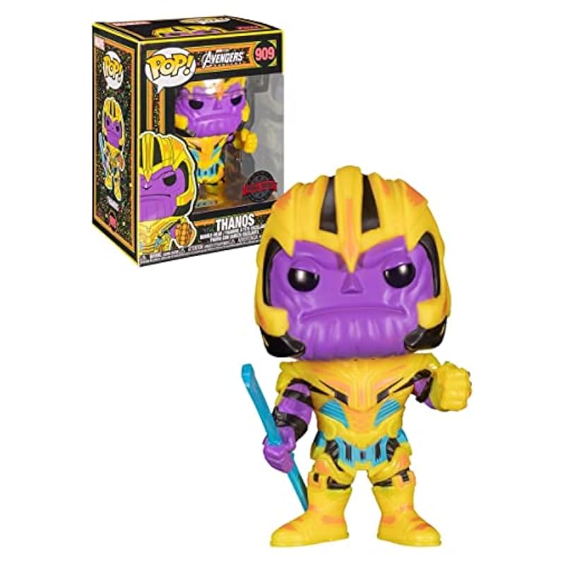 Bobbleheads Funko Funko Marvel Pop: Blacklight - Thanos Blacklight #909
