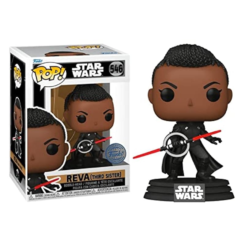 Reva (Third Sister) [Lightsaber Ignited | Action Pose] (Special Edition Exclusive) Bobbleheads Funko