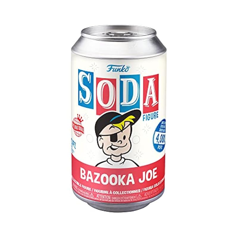 Funko Soda : Bazooka Joe International Edition Vinyl Figure Action Figures
