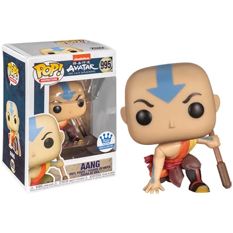 Funko POP! Animation #995 Avatar The Last Airbender - Aang (Crouching) - Funko Exclusive Funko Action Figures