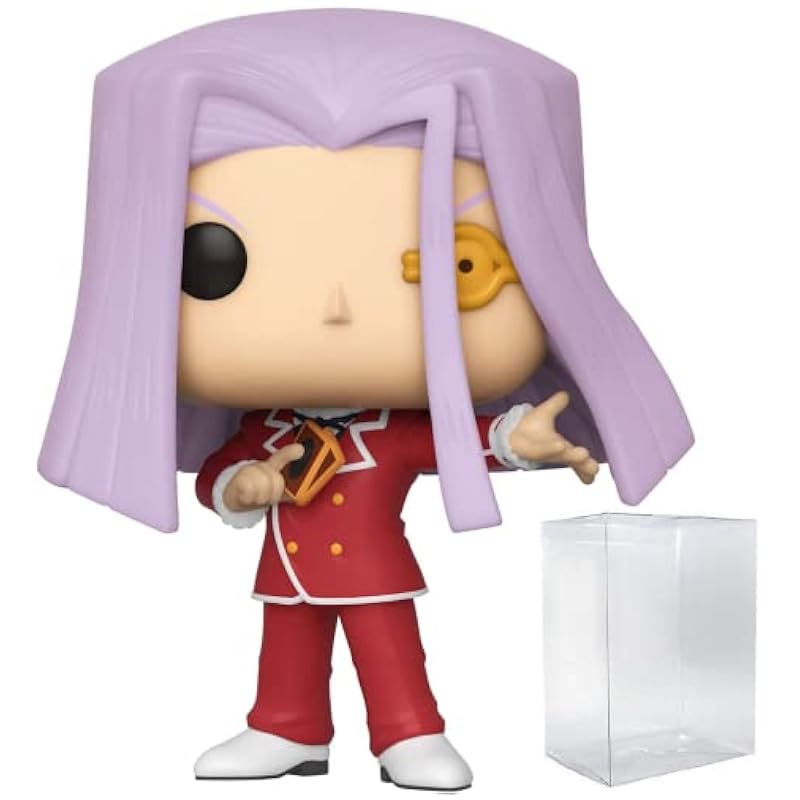 Action Figures Funko Funko POP Yu-Gi-Oh! - Maximillion Pegasus Pop! Vinyl Figure (Bundled with Compatible Pop Box Protector Case), Multi, 3.75 inches