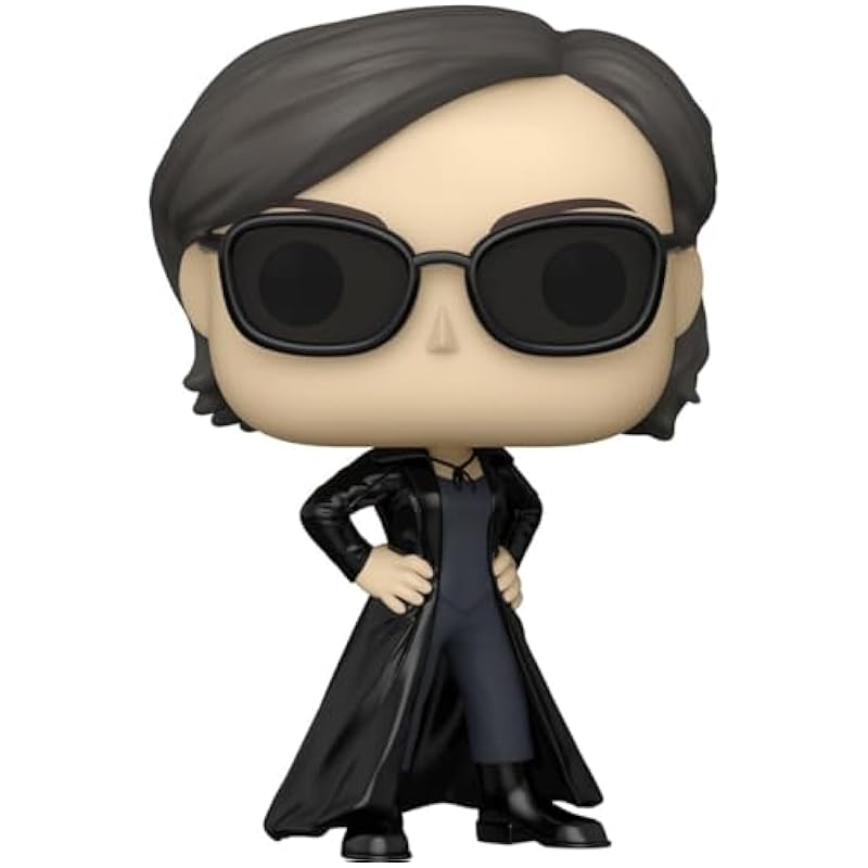 POP The Matrix Resurrections - Trinity Funko Vinyl Figure (Bundled with Compatible Box Protector Case) Multied 3.75 inches Bobbleheads Funko