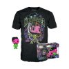 Funko Funko Pop! & Tee: What If - Killmonger - Large - (L) - Anything Goes - T-Shirt - Clothes with Collectable Vinyl Figure - Gift Idea - Toys and Short Sleeve Top for Adults Uni Men and Women Large Bobbleheads