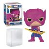 Bobbleheads Funko Funko Pop! Marvel Classic Hawkeye Vinyl Figure Exclusive (Bundled with EcoTek Protector Case to Protect Display Box), Blue,purple