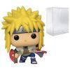 Funko Action Figures POP Naruto Shippuden - Minato Namikaze Funko Pop! Vinyl Figure (Bundled with Compatible Pop Box Protector Case) Multi 3.75 inches