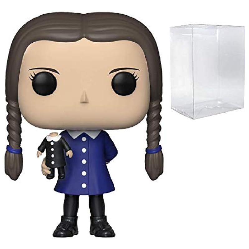 Funko Pop! TV: The Addams Family - Wednesday Addams Pop! Vinyl Figure (Includes Compatible Pop Box Protector Case) Funko Statues