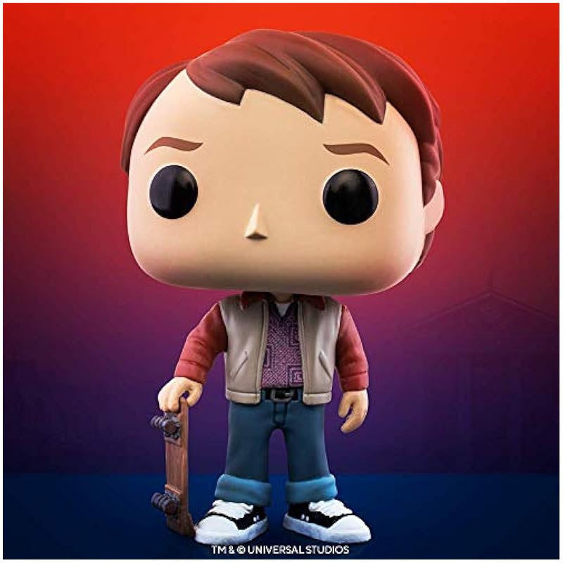 Funko Pop! Movies: Back to The Future - Marty 1955 Multicolor Funko Action Figures