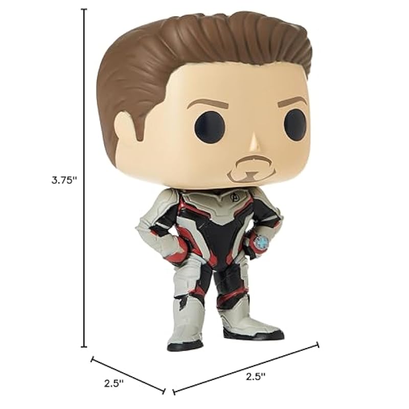 Funko POP!: Marvel Avengers Endgame: Tony Stark - Iron Man - Collectible Vinyl Figure - Gift Idea - Official Merchandise - for Kids & Adults - Movies Fans - Model Figure for Collectors Action Figures Funko