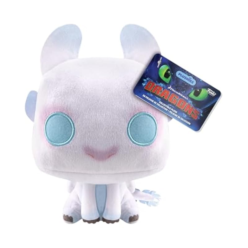 Funko Pop! Plush: How to Train Your Dragon - Light Fury (POP 7") Funko Plush Figures