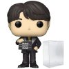 Funko Action Figures POP Rocks: BTS Butter - Suga Funko Pop! Vinyl Figure (Bundled with Compatible Pop Box Protector Case), Multied, 3.75 inches