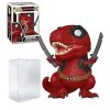 Bobbleheads Funko POP Dinopool Deadpool 777 Marvel Deadpool Vinyl Figure (Bundled with EcoTek Protector to Protect Display Box)